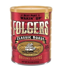 Folgers Vintage Tin Classic Roast Ground Coffee